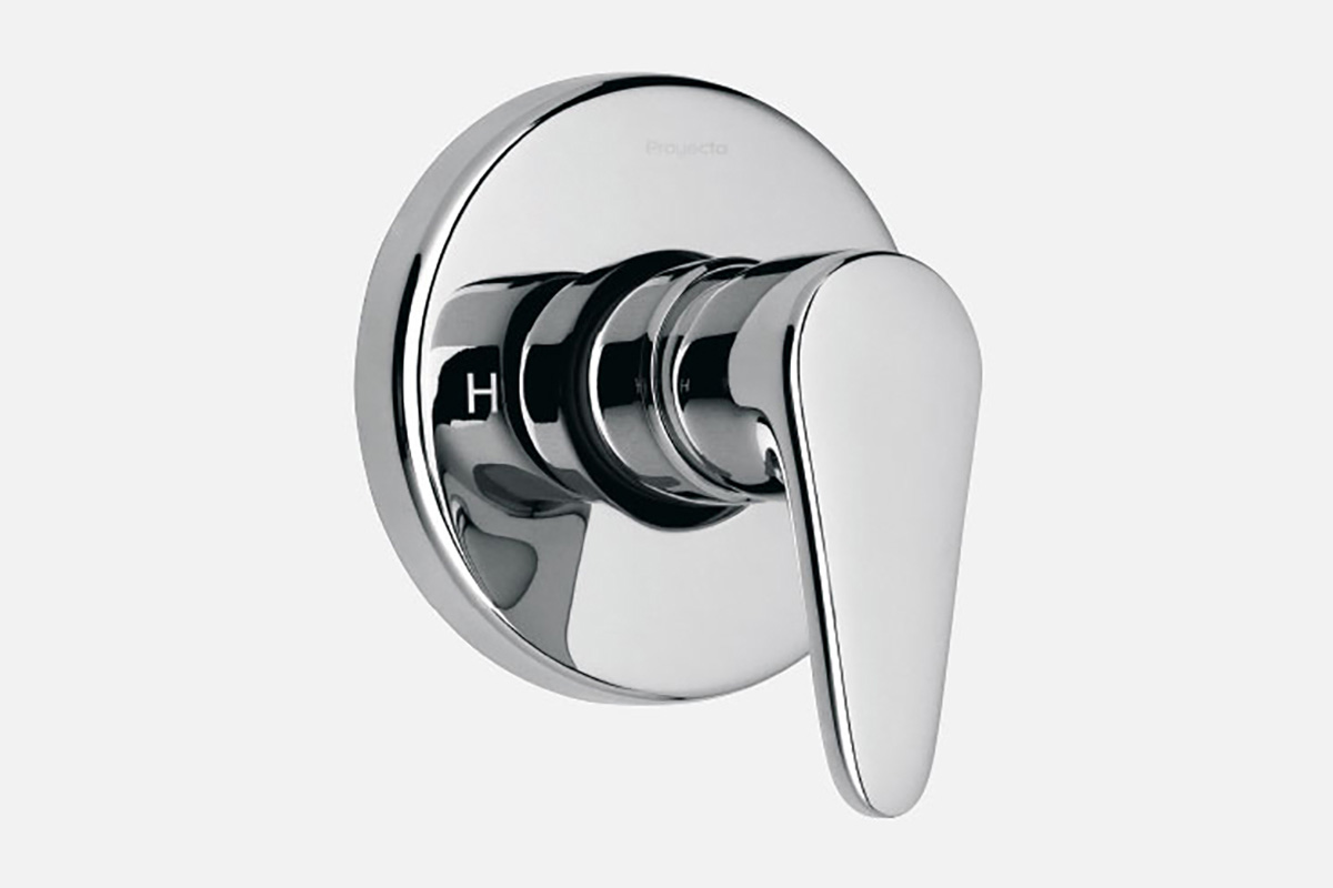 Monomando Deco para regadera MOR-DC-01 cromo
