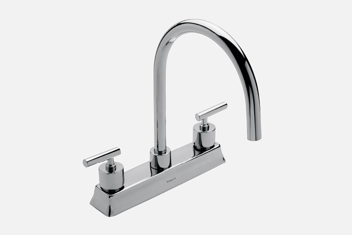Mezcladora de fregadero Spacio, modelo MEF-SP-01, acabado cromo
