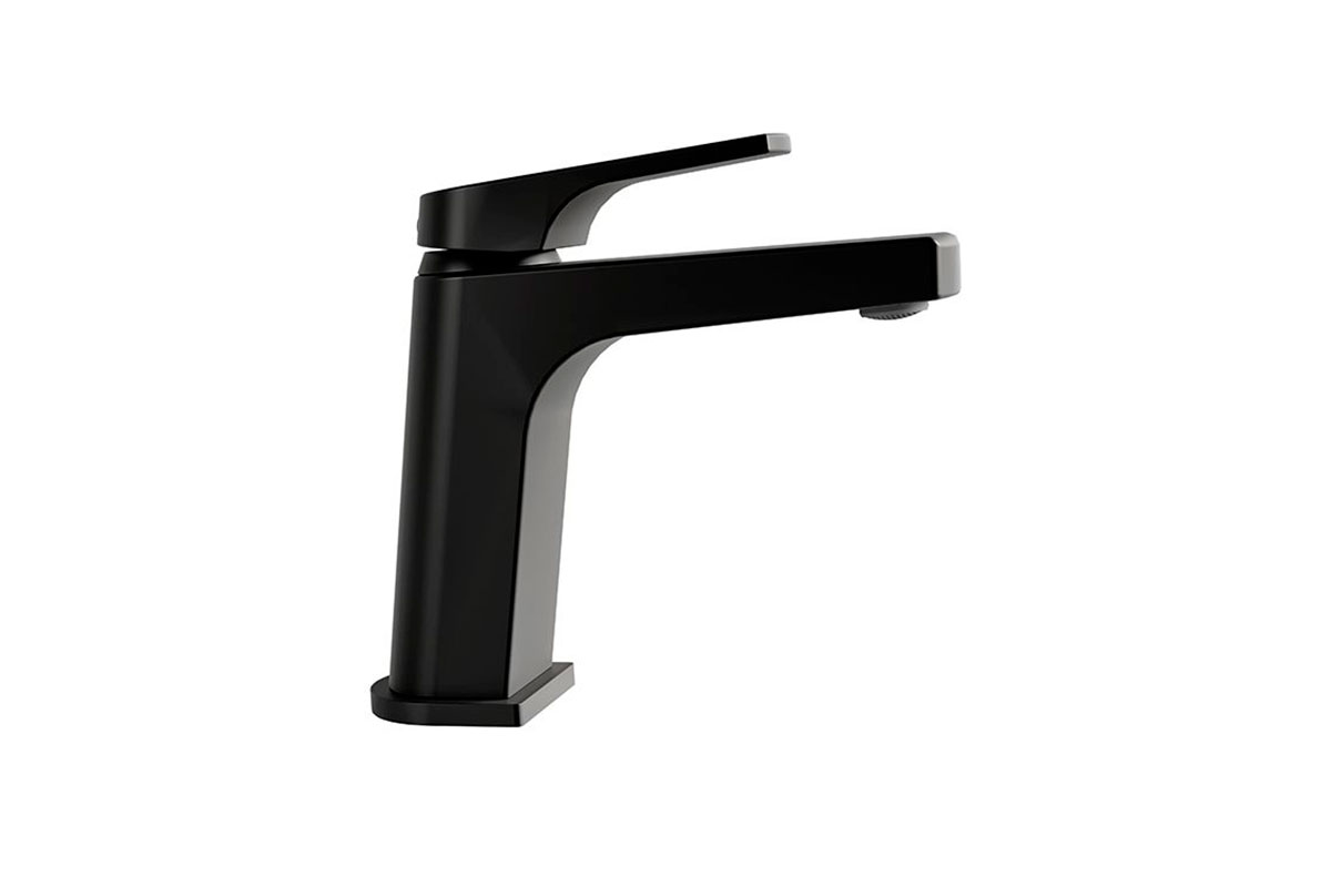 Monomando para lavabo Quadratta. MO8-QA-01-EB color ebano