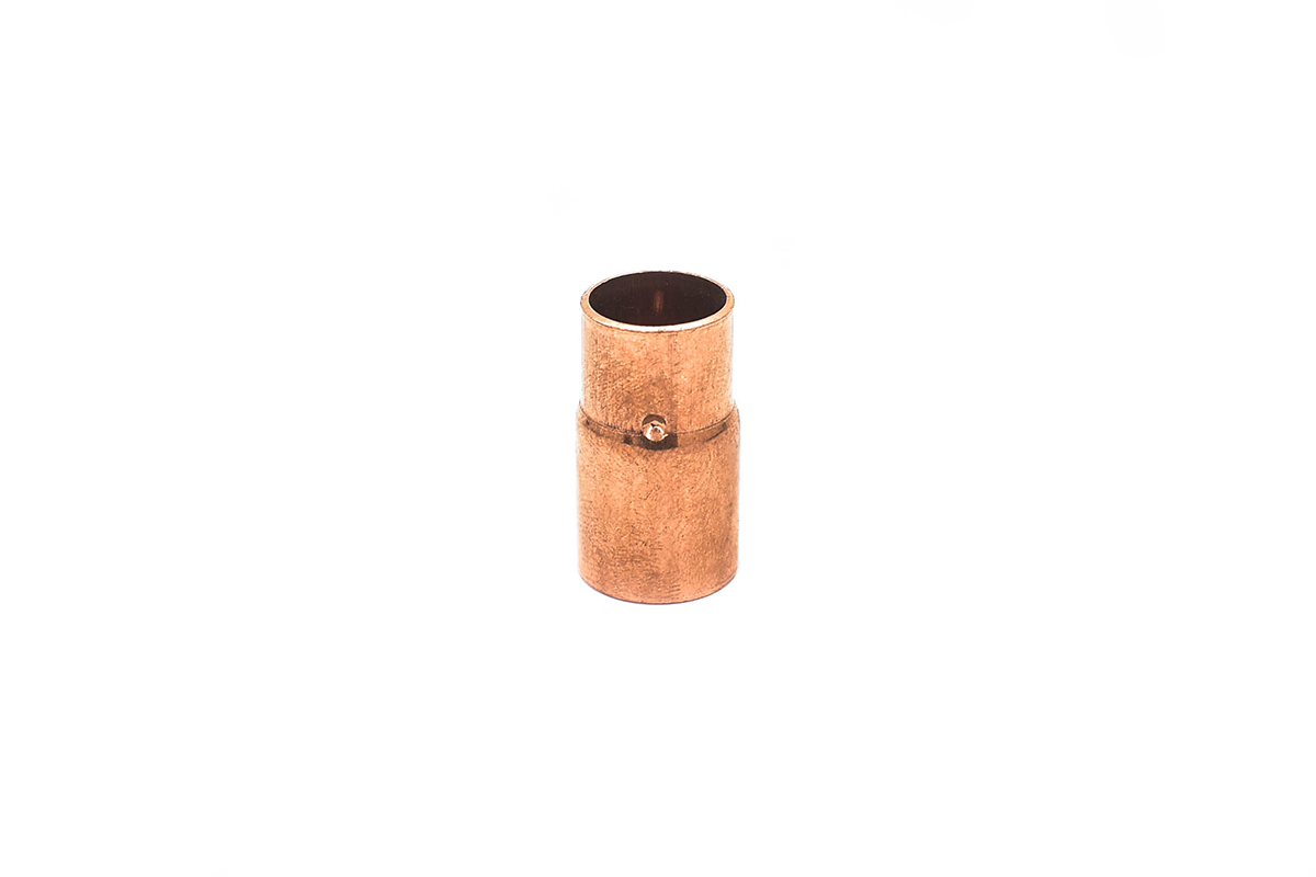Reduccin bushing de cobre 13 x 10 mm (1/2 x 3/8