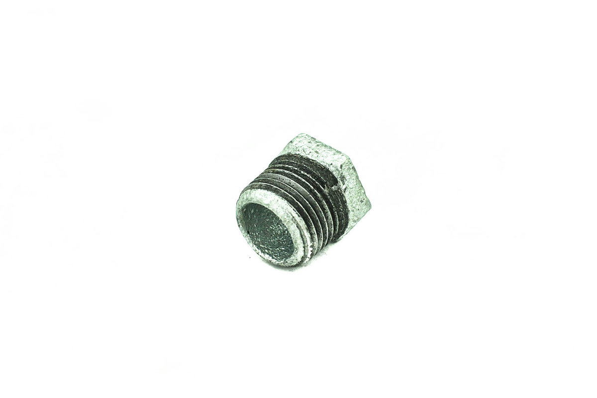 Reduccin bushing galvanizada 13 mm x 6 mm