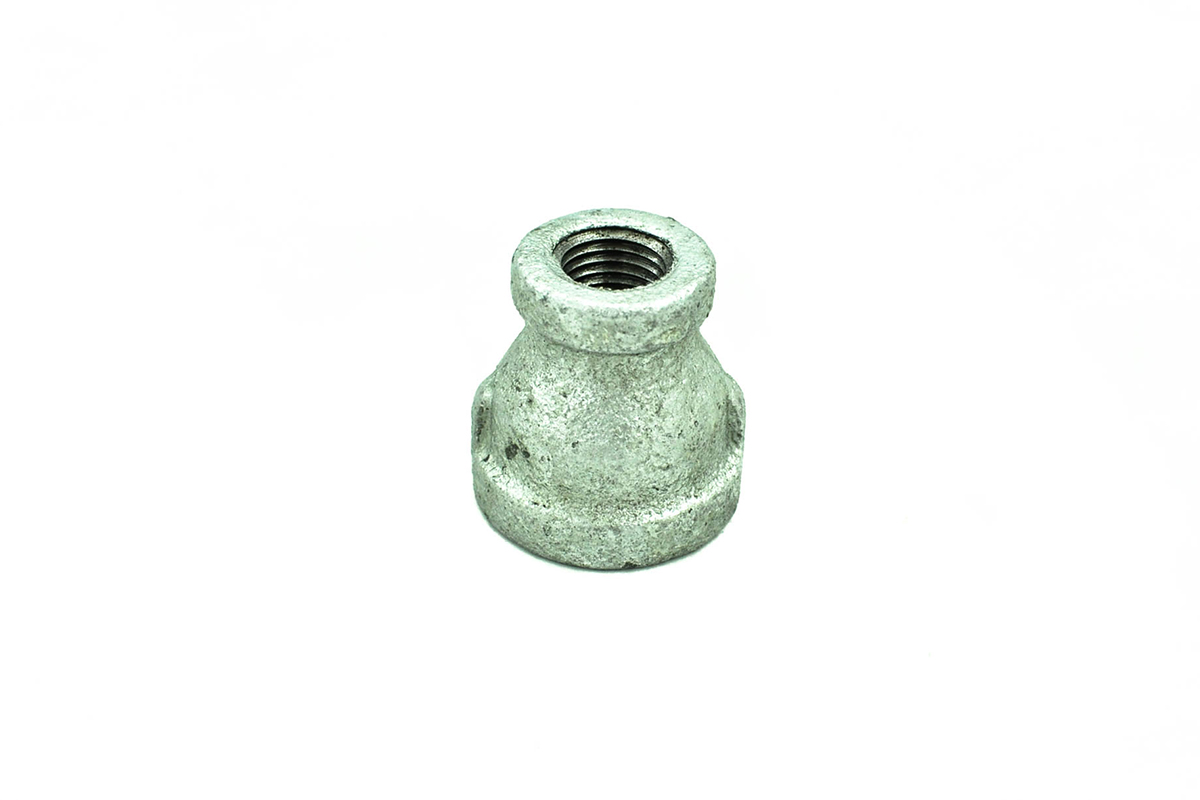 Reduccin campana galvanizada 13 x 6 mm