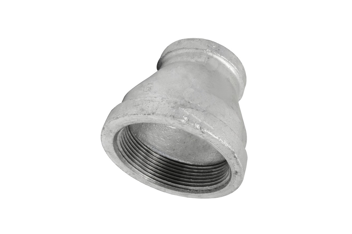 Reduccin de campana galvanizada 25 mm x 13 mm 