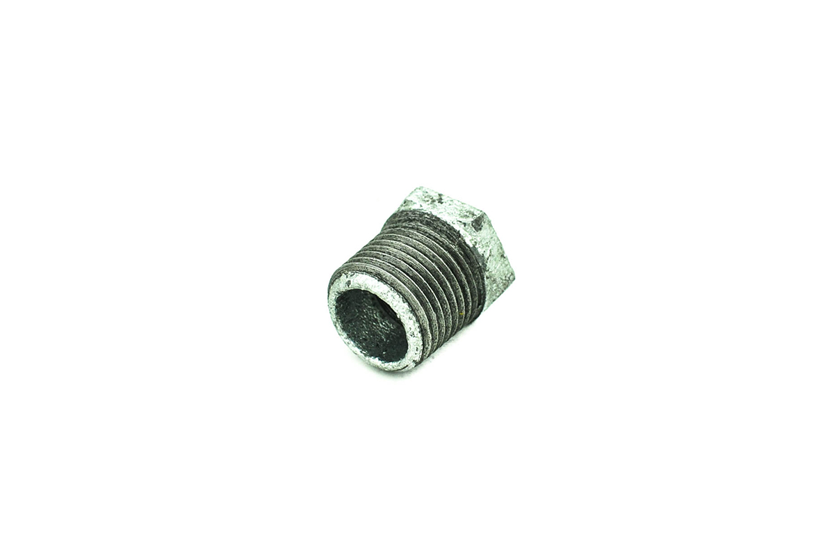 Reduccin bushing galvanizada 13 x 10 mm