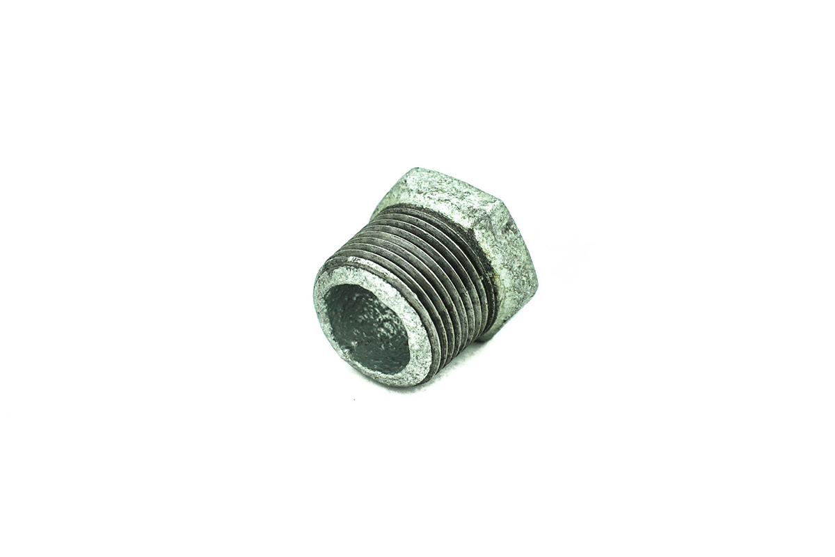 Reduccin bushing galvanizada 19 x 10 mm