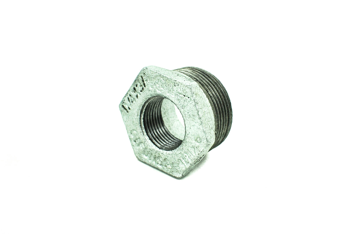 Reduccin bushing galvanizada 32 x 19 mm