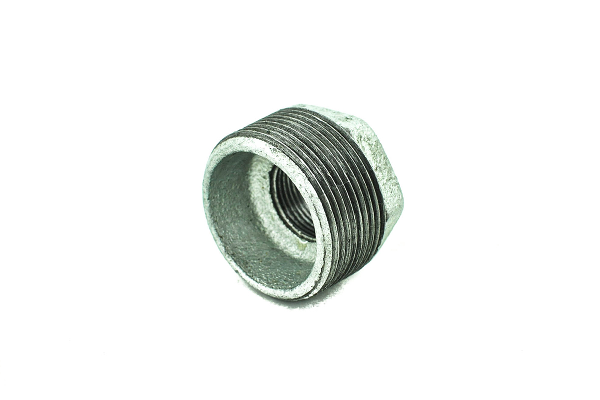Reduccin bushing galvanizada 38 x 19 mm