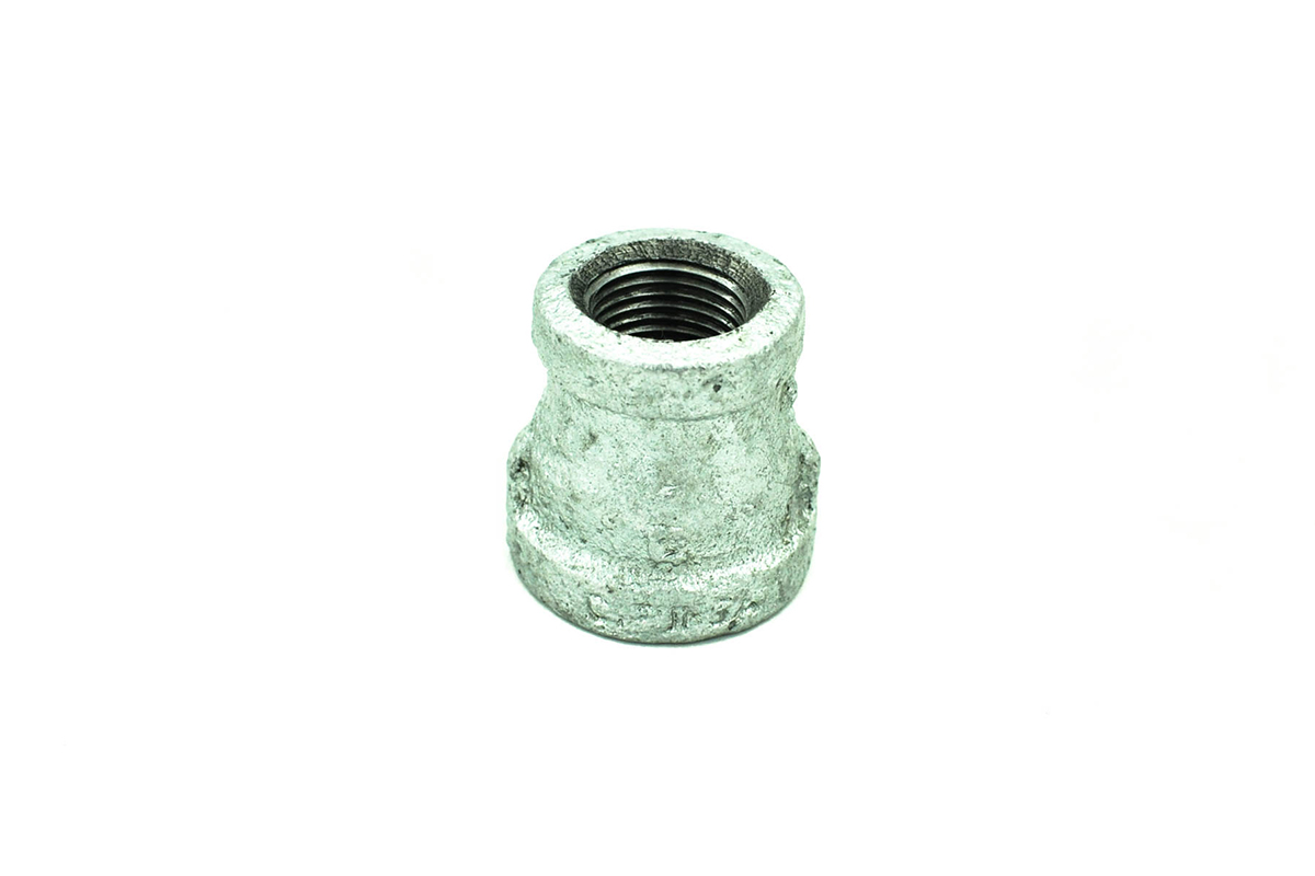 Reduccin campana galvanizada 13 x 10 mm