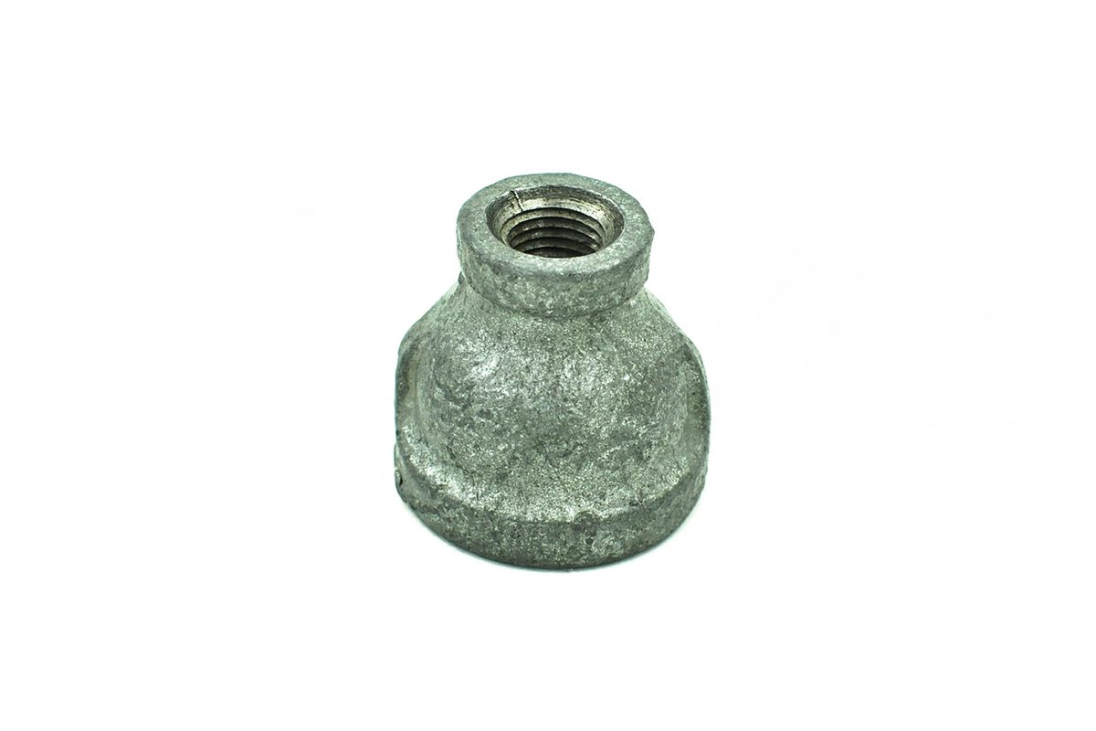 Reduccin campana galvanizada 19 x 6 mm