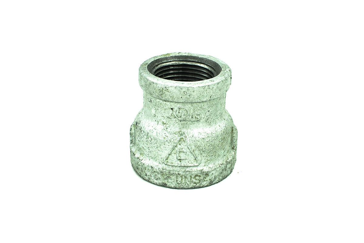 Reduccin campana galvanizada 38 mm x 32