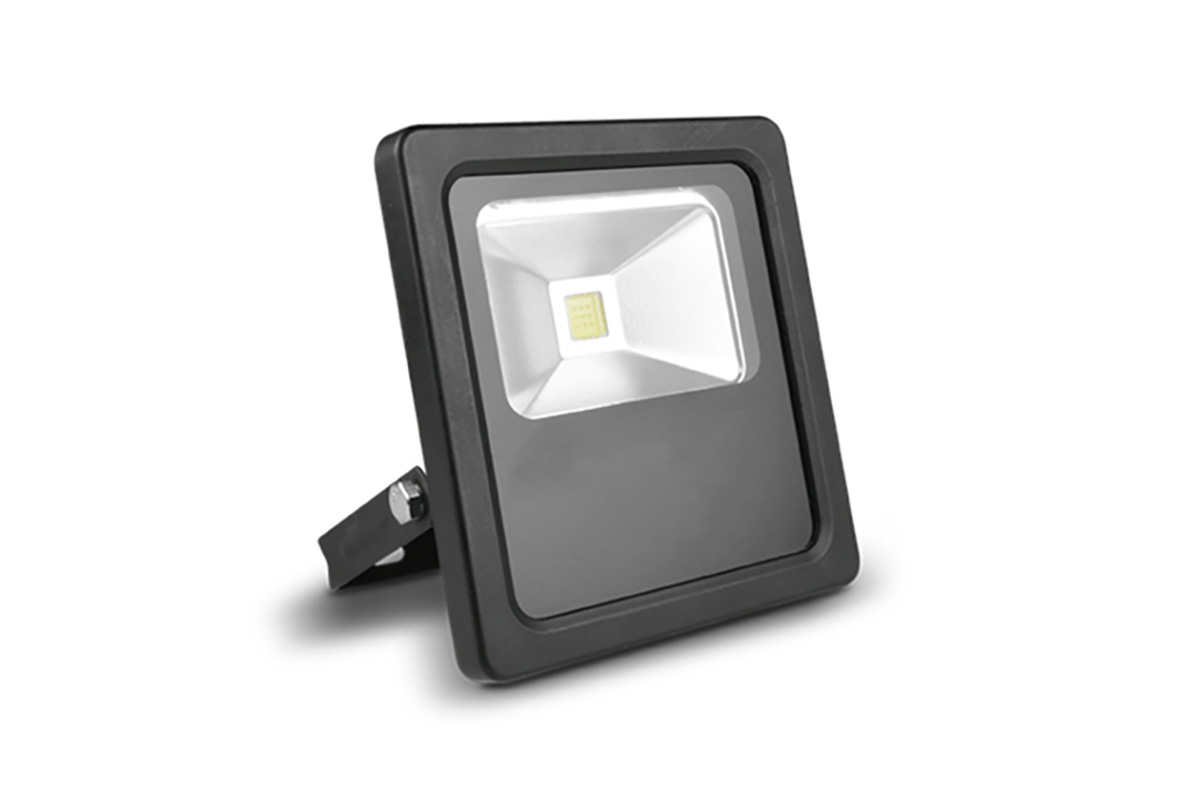 Reflector LED 10W color negro