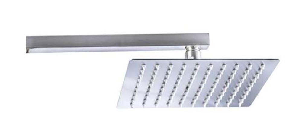 Regadera cuadrada de 6" acabado cromo  7007-6