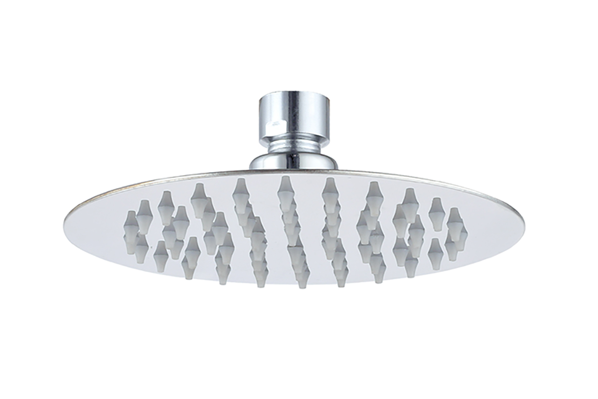 Regadera redonda de 6" M.7001, no incluye brazo acabado cromo 