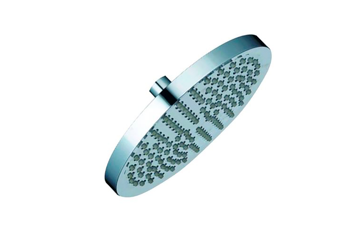 Regadera redonda sin brazo acabado cromo