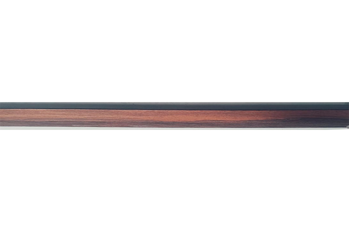 Remate esquina lambrin black walnut 0.25 x 2.90 ml