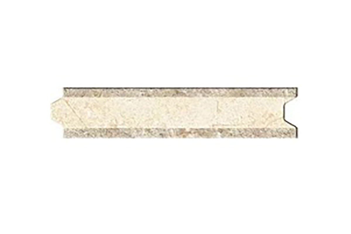 Remate sin fin moka cream 8 x 40 cm 