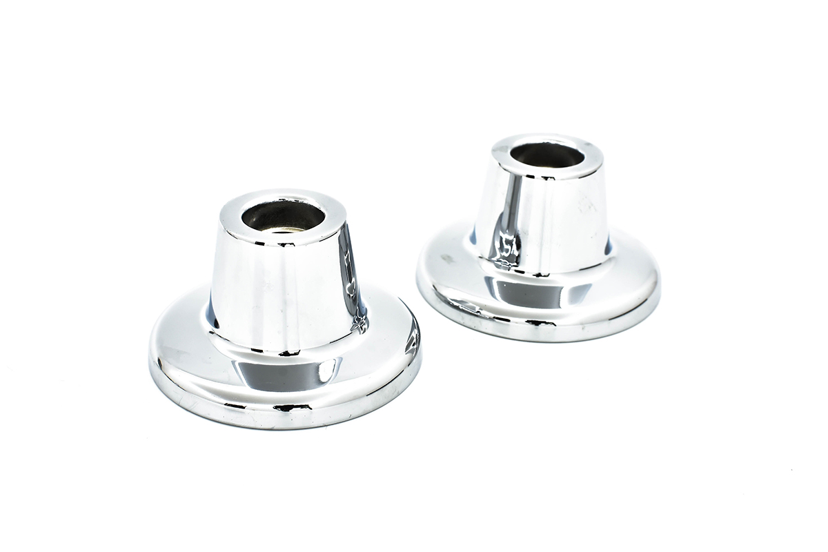 Juego de chapetones para llave de empotrar universal CH-98 acabado cromo