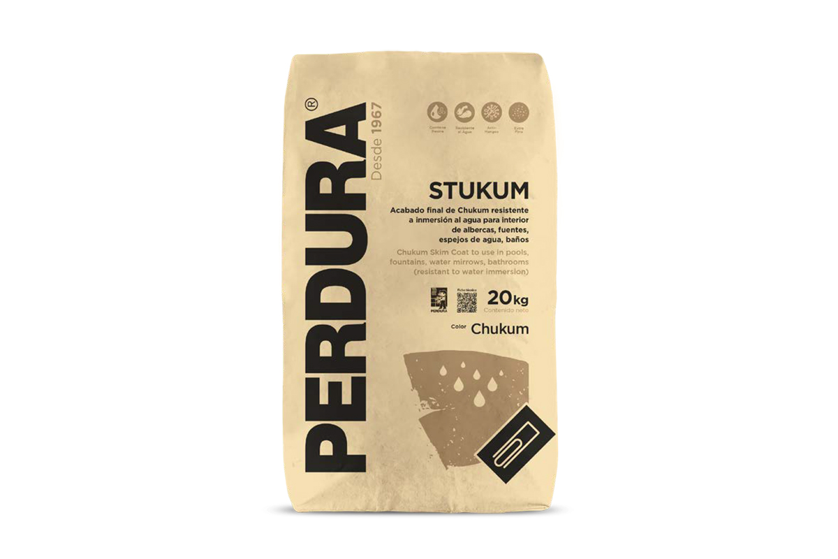 Stukum para alberca color Chukum