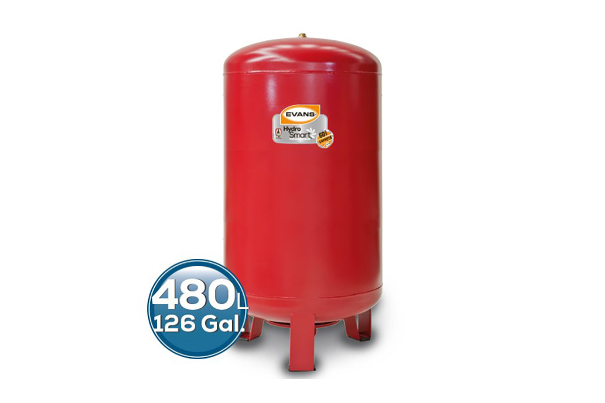 Tanque hidroneumtico Hydro-Mac de 480 L vertical