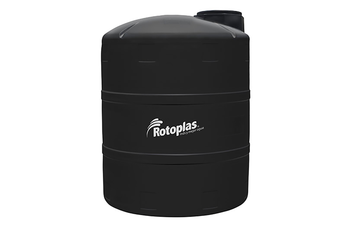 Tanque Industrial de Almacenamiento 5001 lts color negro 