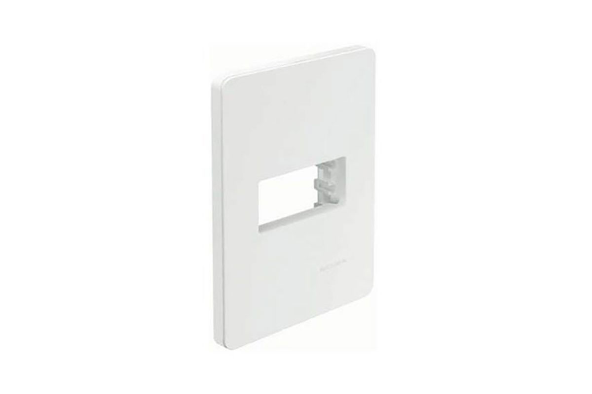 Tapa de 1 ventana chasis color blanco N1371-BL