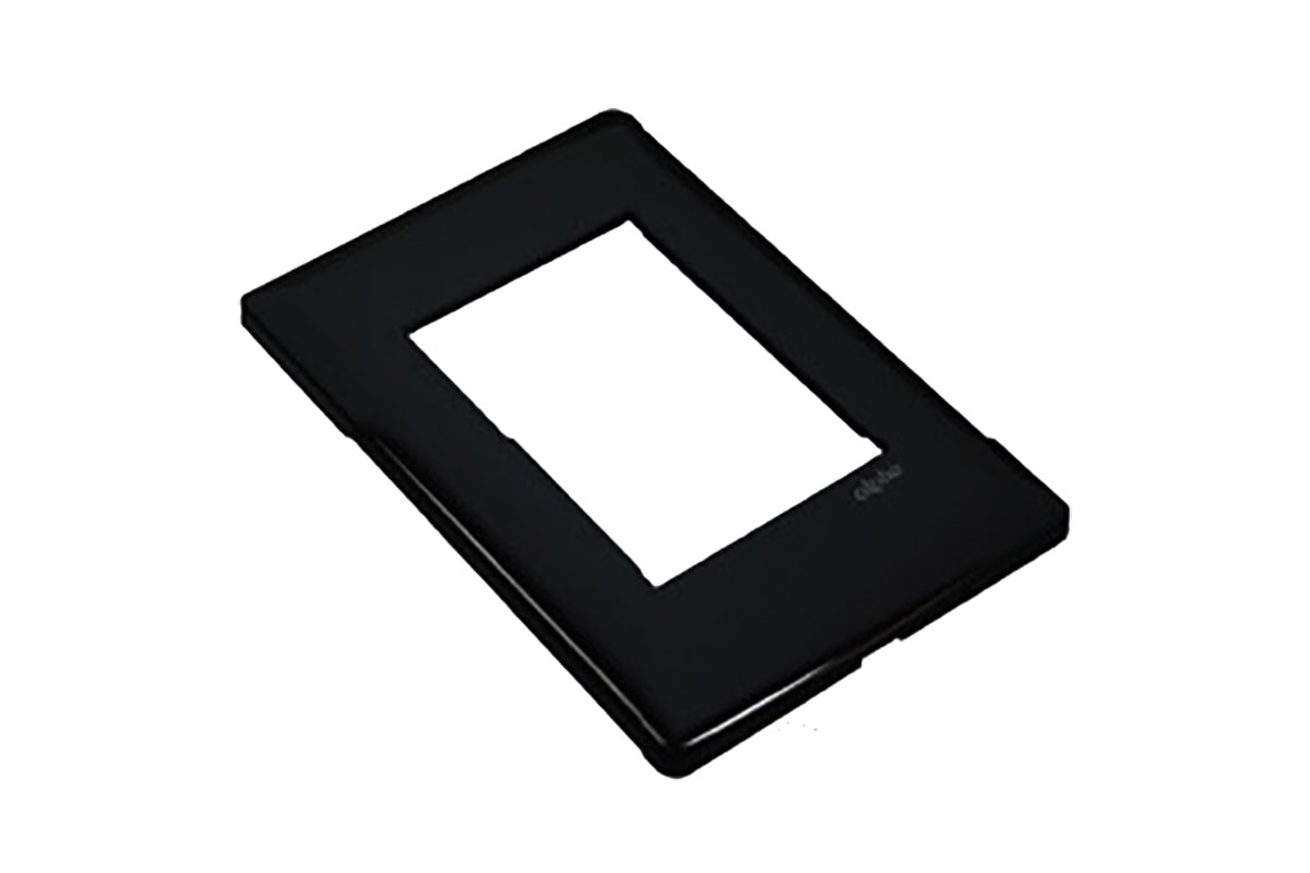 Tapa de 3 ventanas color negro E913NGR 