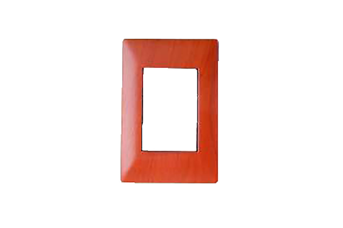 Tapa de 3 ventanas color cerezo E913CRZ ALPHA