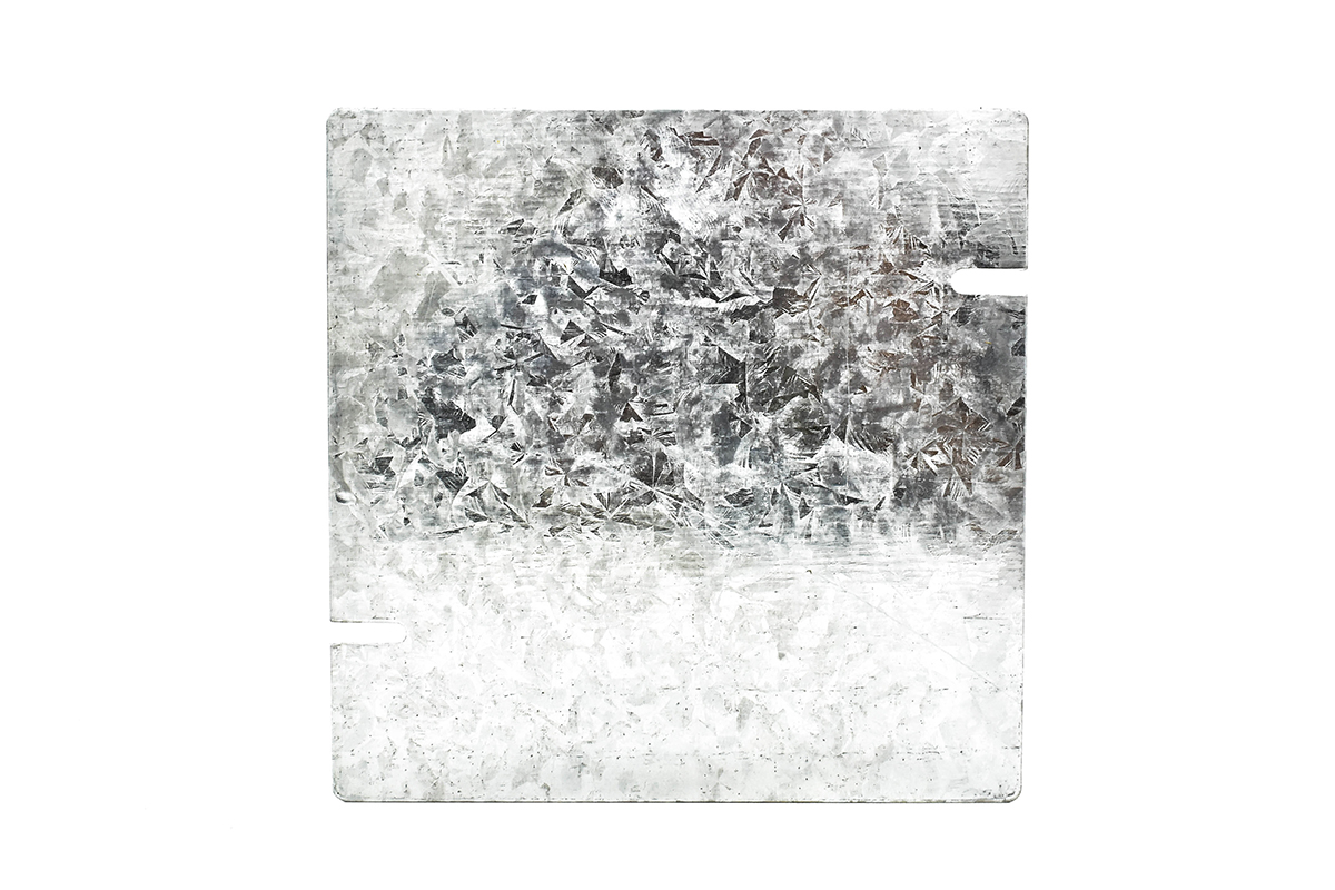 Tapa cuadrada galvanizada 150 x 150 x 38 mm 