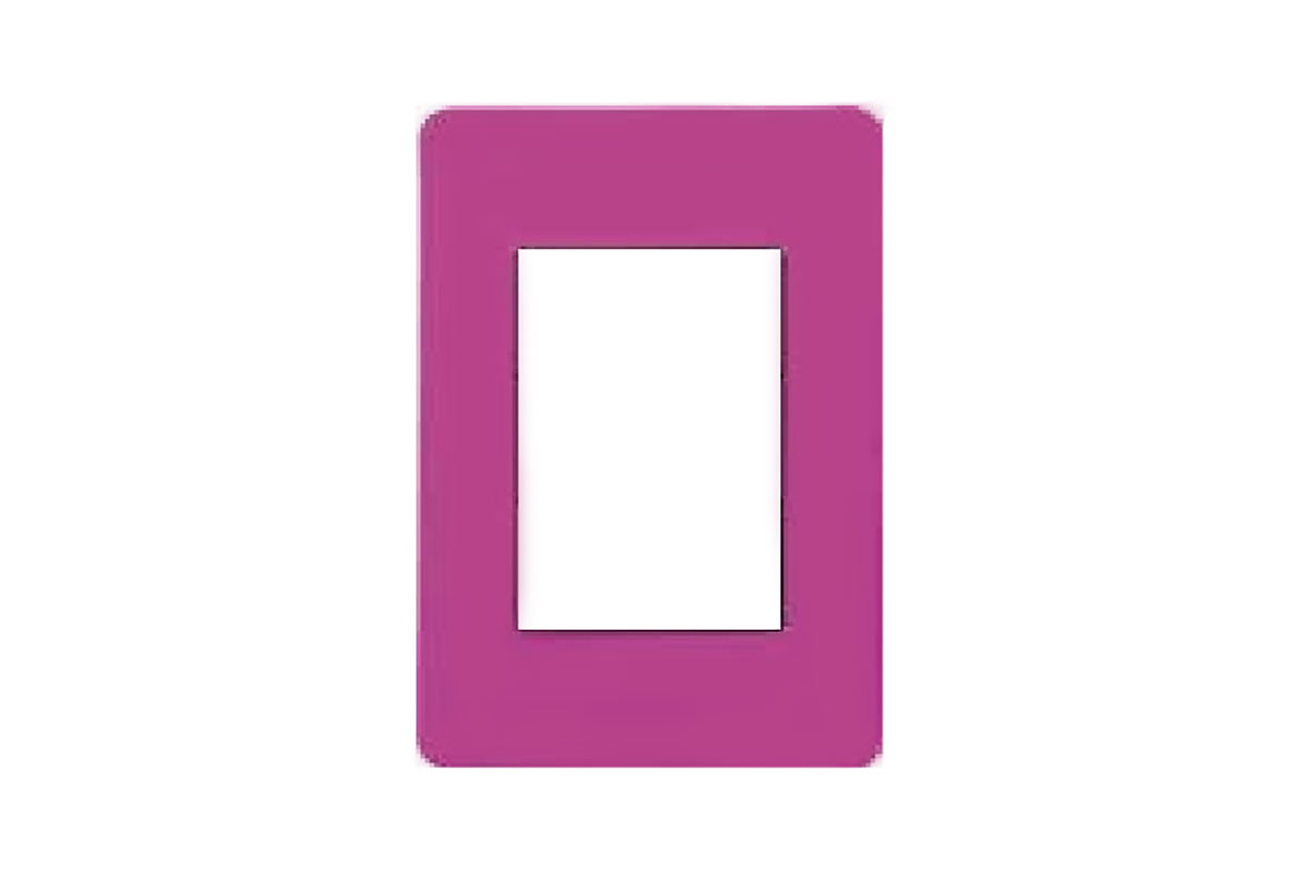 Tapa de 3 ventanas color caramelo N1373-CM