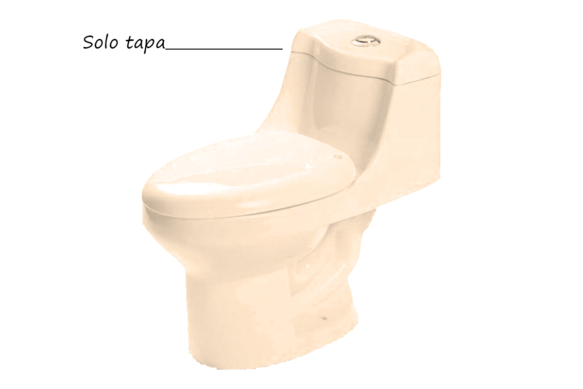 Tapa para tanque Livorno color marfil