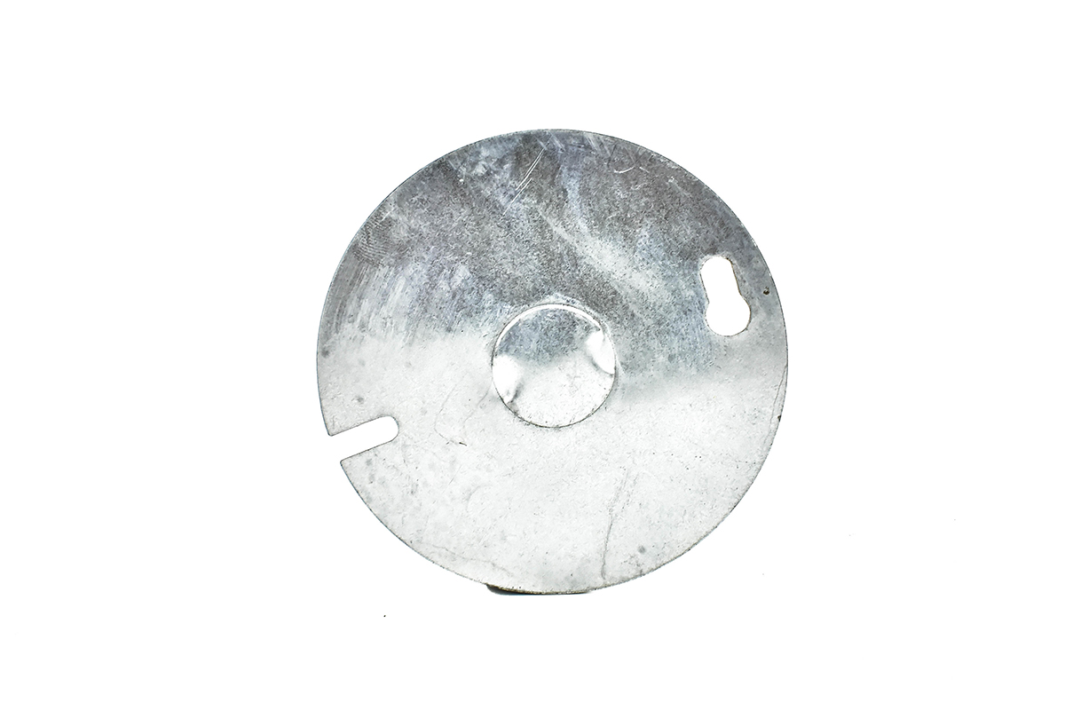 Tapa redonda galvanizada 13 mm 