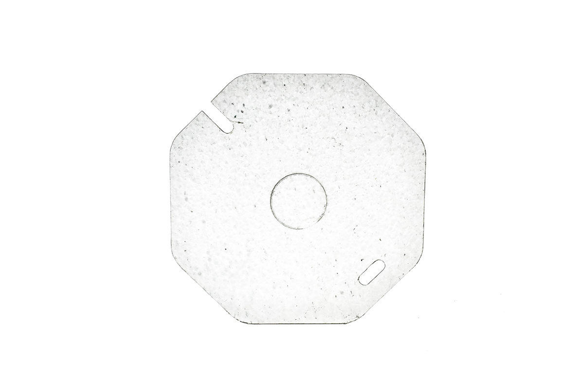 Tapa redonda galvanizada 4