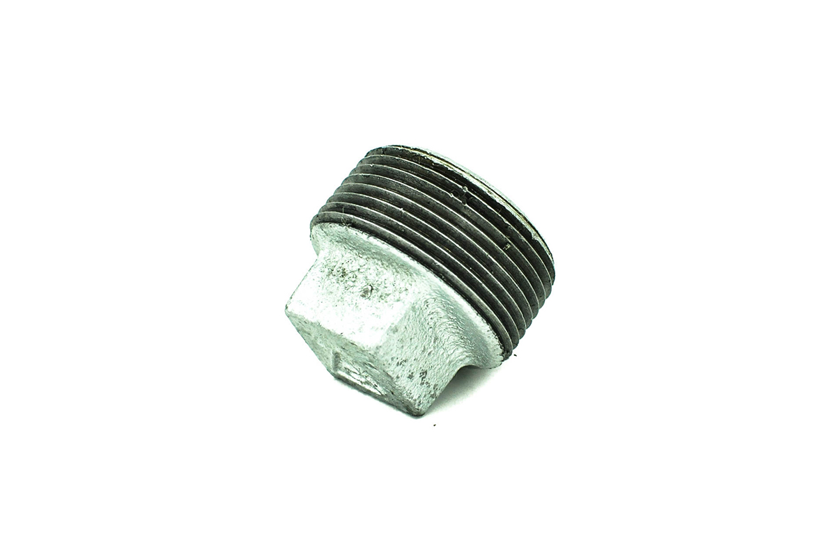 Tapn macho galvanizado 32 mm