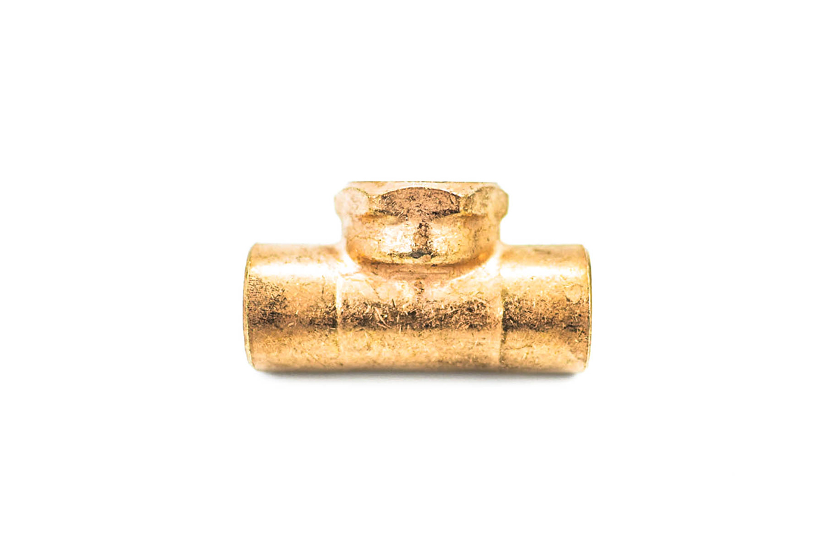 Tee cobre cobre fierro 19 mm (3/4