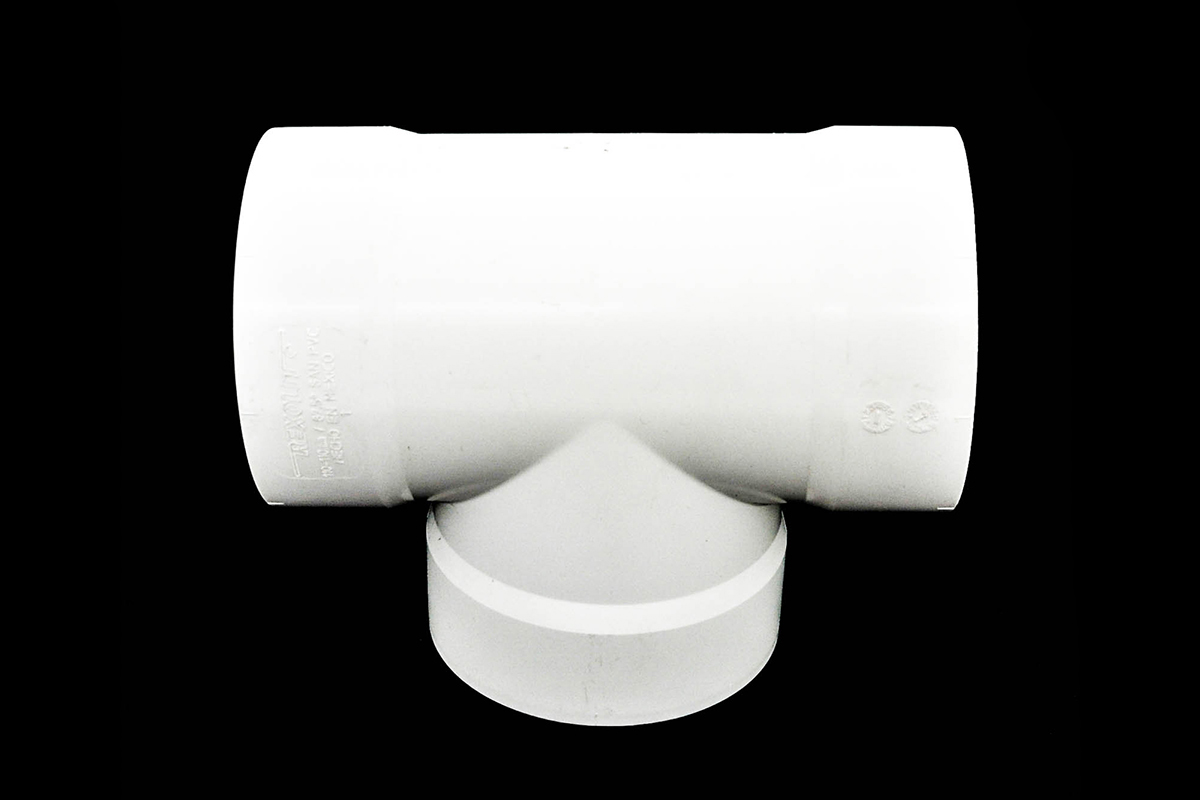 Tee de PVC 100 mm para cementar 