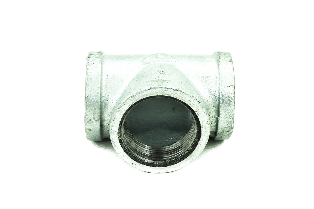 Tee galvanizada 38 mm 