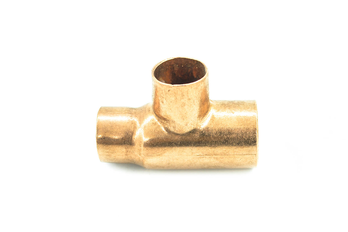 Tee reducida cobre 25 x 19 x 19 mm 