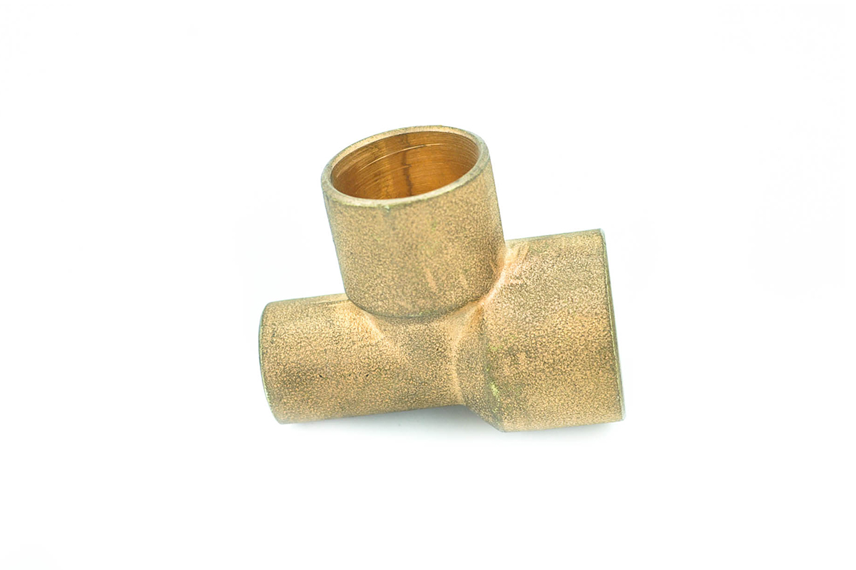 Tee reducida cobre 32 x 19 x 25 mm 