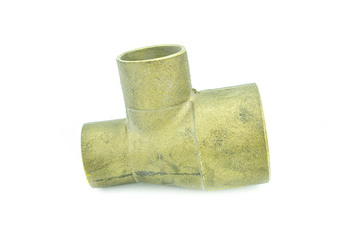Tee reducida cobre 51 x 32 x 32 mm 