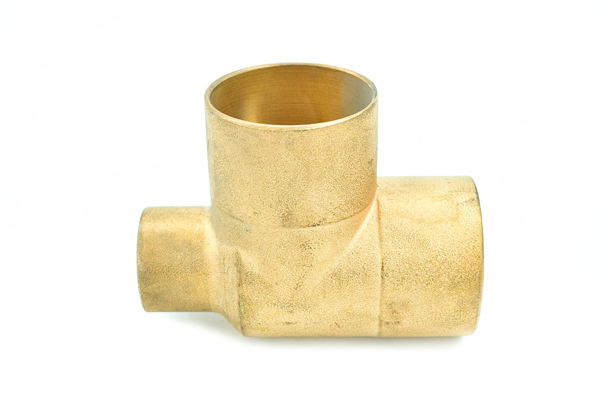 Tee reducida cobre 51 x 32 x 51 mm 