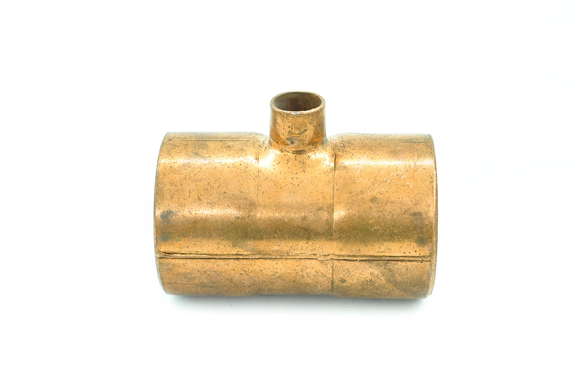 Tee reducida cobre 51 x 51 x 13 mm 