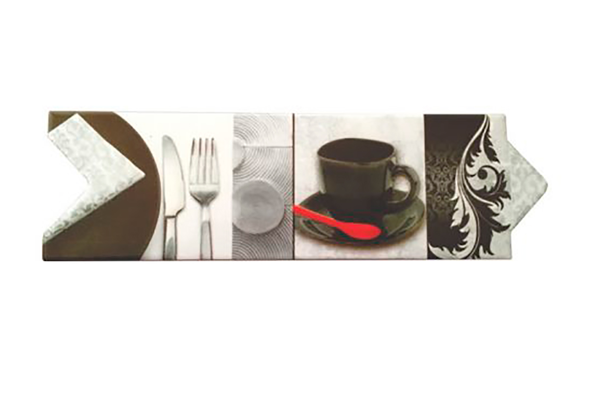 Listel de cocina DK 247 8 x 25 cm 