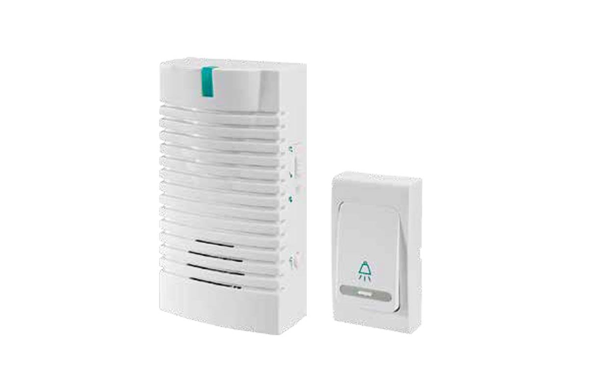 Timbre Inalmbrico Economy D828W color blanco