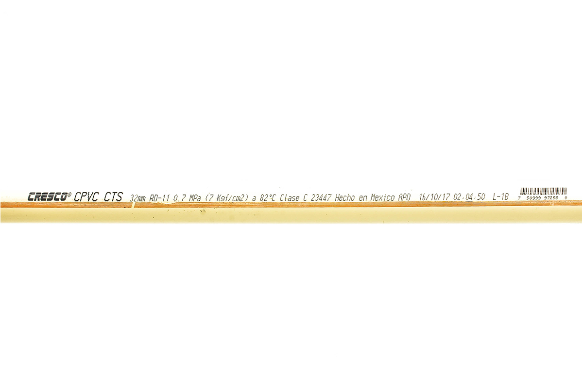 Tubo CPVC 32 mm RD-11