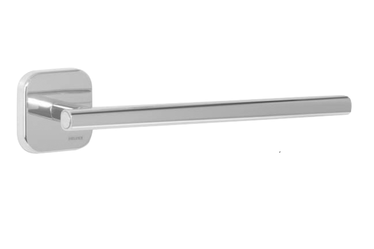 Toallero corto Modelo Piazza 109, acabado cromo