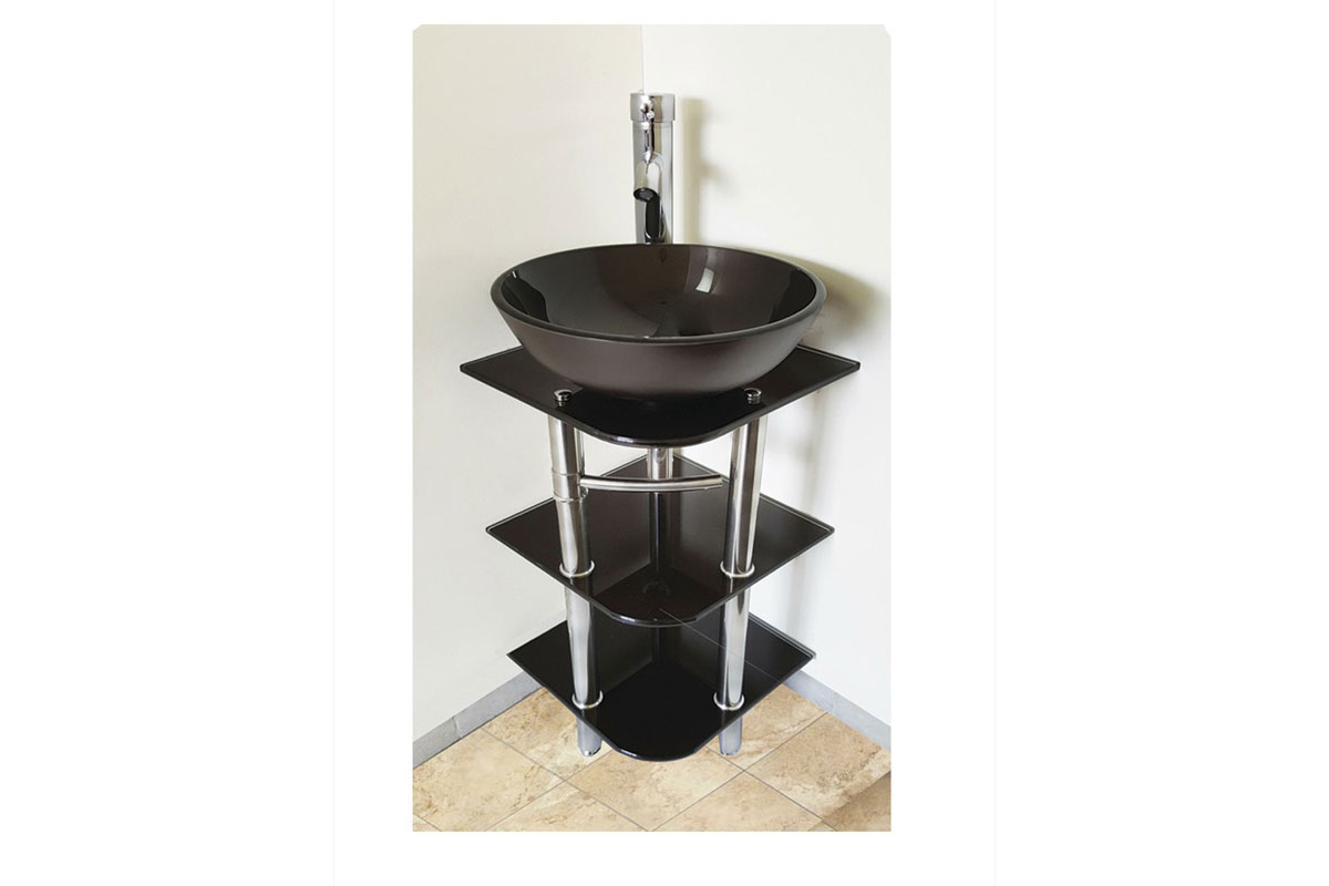 Tocador ATN-802 color chocolate 20 x 35 x 67.50 cm