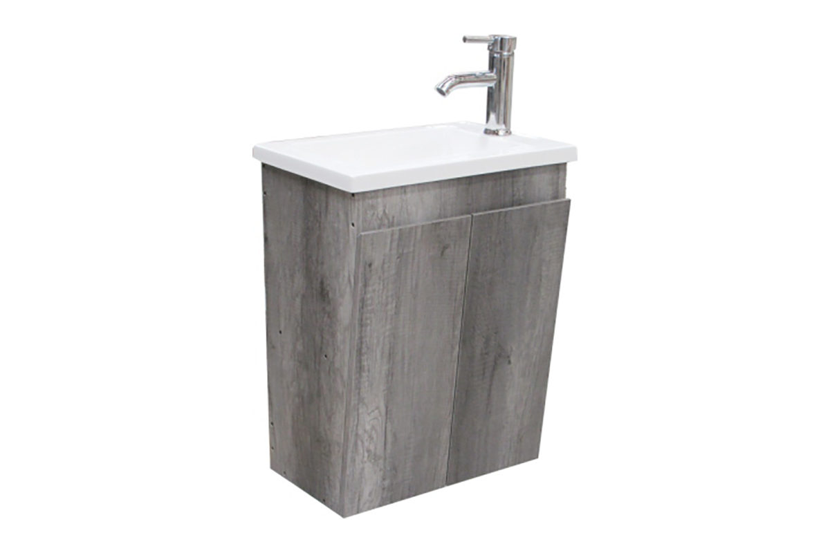 Limsa - Tocador Bilbao con lavabo color roble