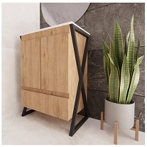 Tocador Industrial Rioja monarca 60 x 38.5 x 85 cm, l�nea industrial