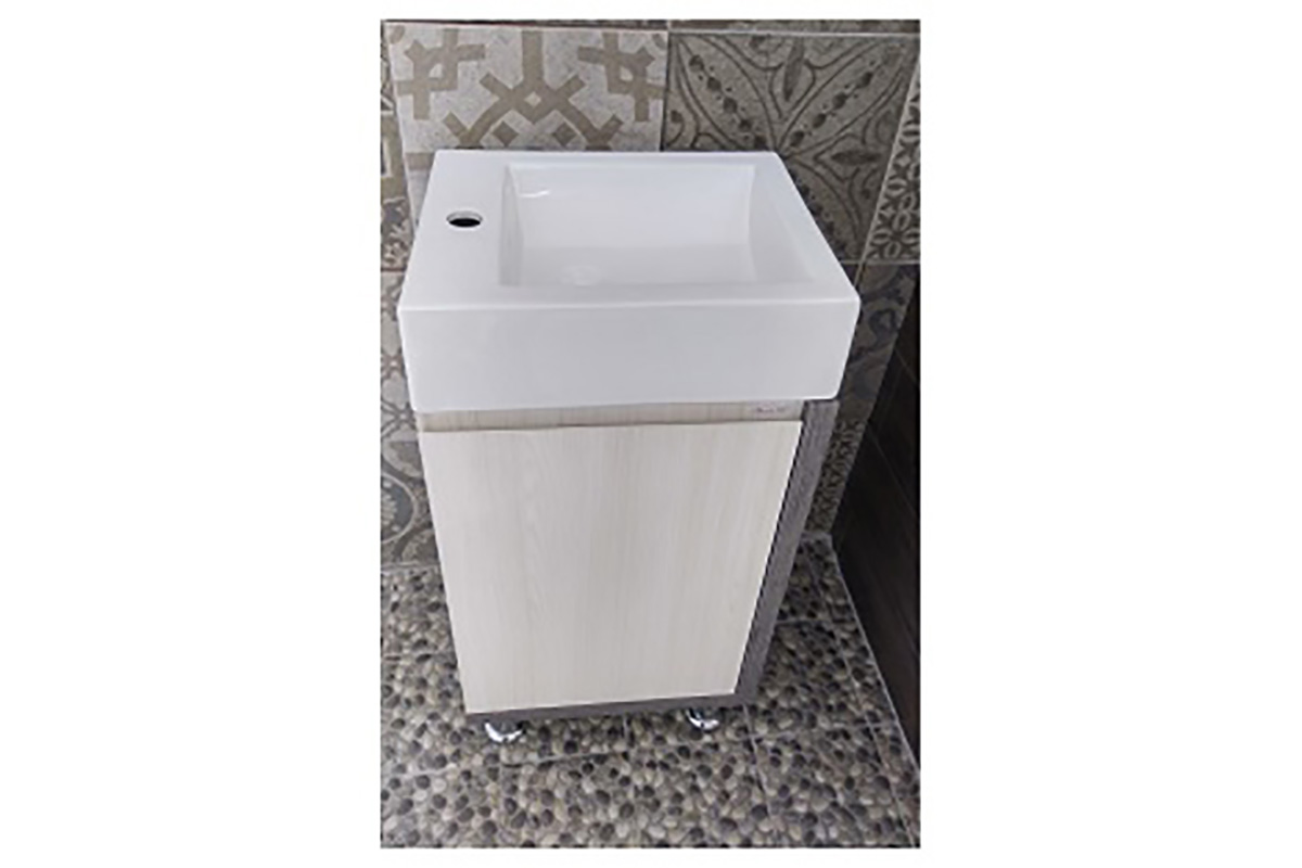 Tocador Tur�n color Teka artico y Lombard��a