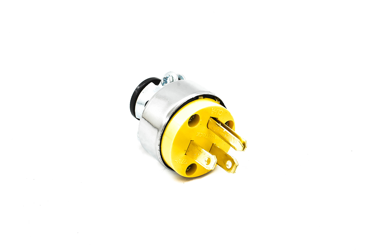 Clavija blindados, 2 polos + tierra 46202 